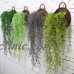 Silk Flowers Garland Green Plant Plastic Ivy Leaf Vine Foliage Home Garden Decor   202278724336